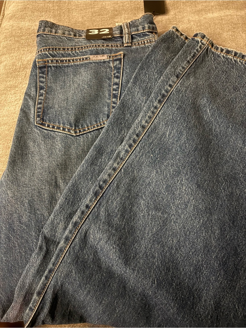 Joe's Jeans Medium Blue Wide Leg Denim Jeans